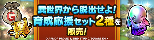 異世界から脱出せよ！育成応援セット2種