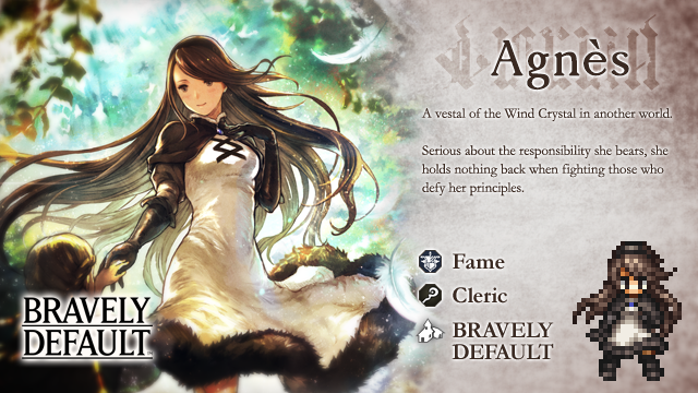 Bravely News 📰🧚‍♀️🐉🍎 on X: Full official illustrations of Agnès Oblige  and Edea Lee for the Octopath Traveler crossover:   / X