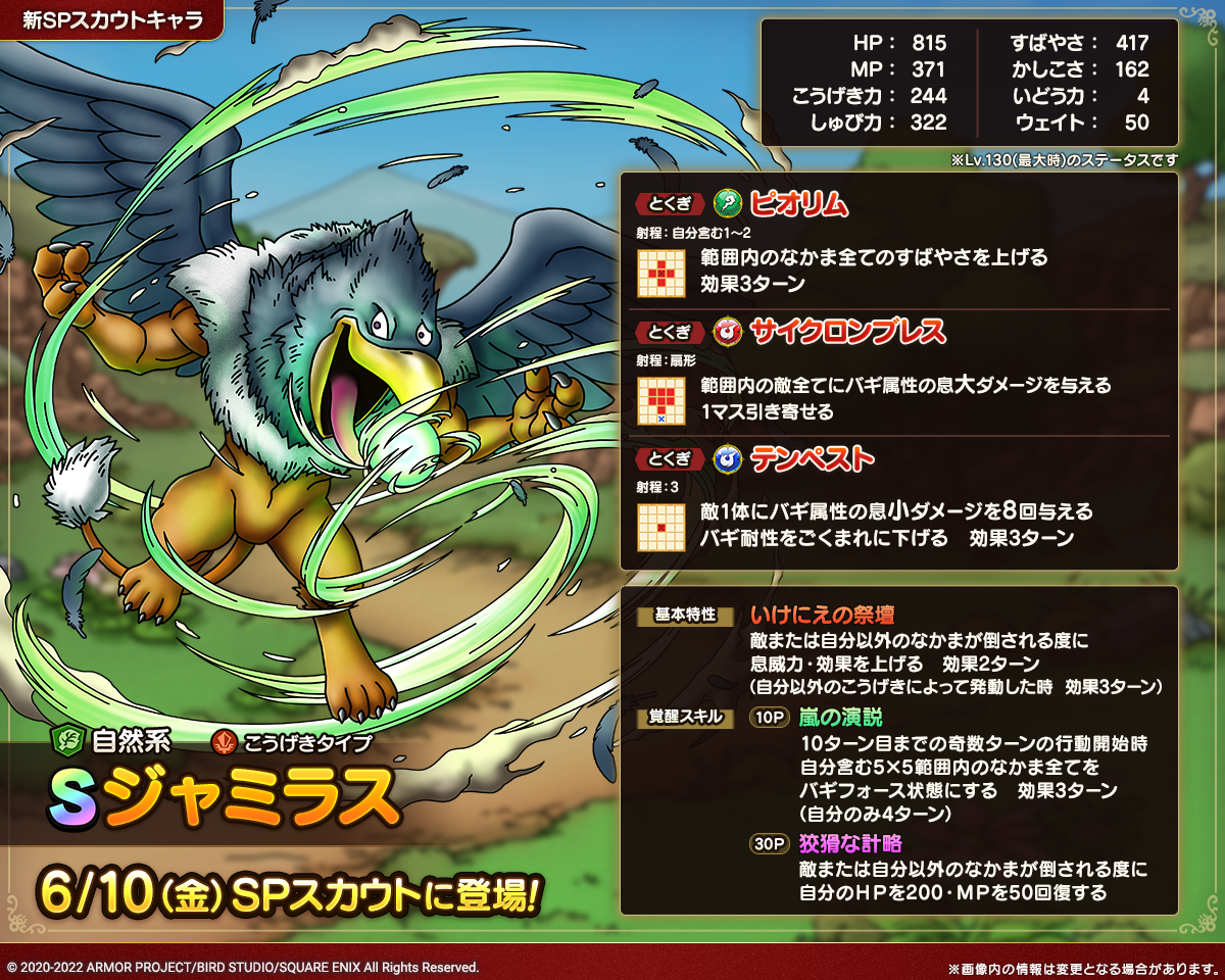 ジャミラス紹介