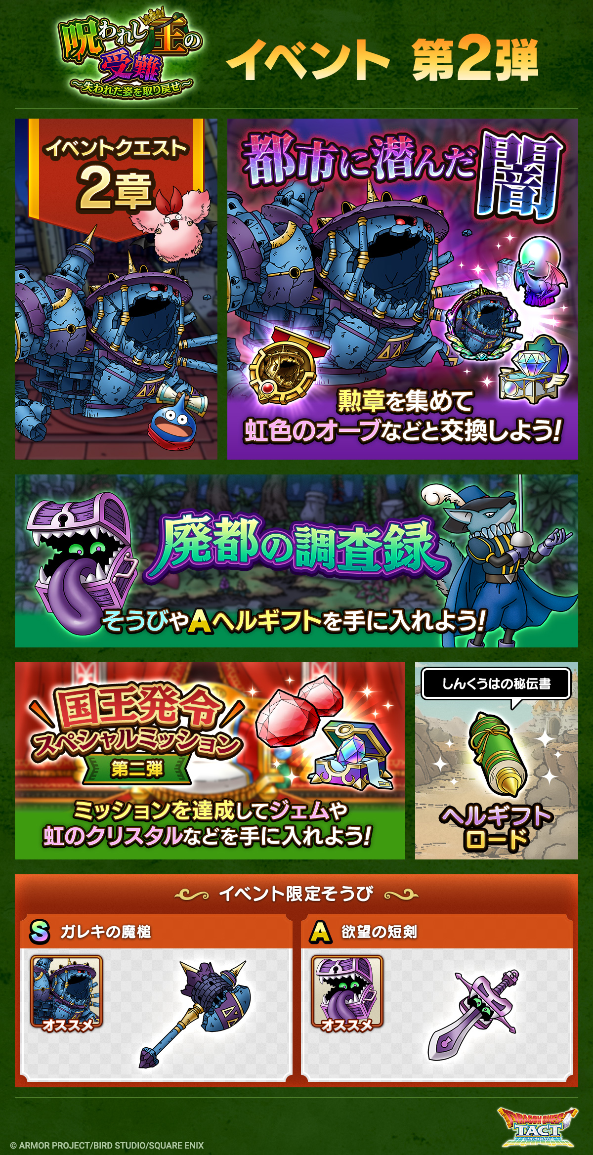 呪われし王の受難　～失われた姿を取り戻せ～第2弾