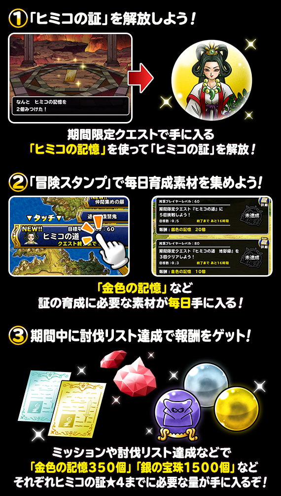 冒険者の証ご愛顧キャンペーン ヒミコの道 開催 21年3月31日 追記