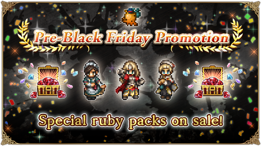 Octopath traveler black clearance friday 2019