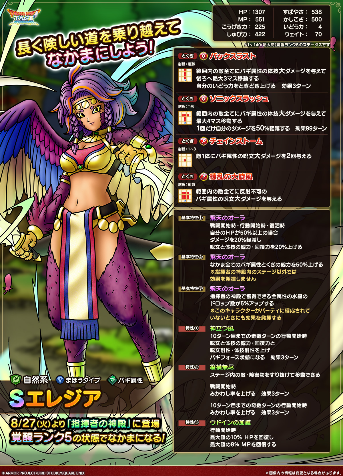 エレジア_キャラクター性能紹介