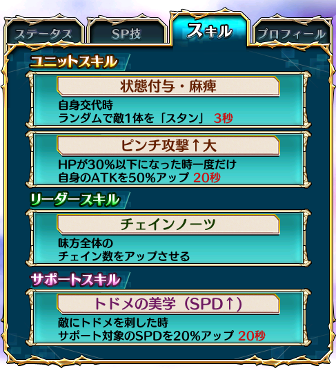 SKILL詳細画像