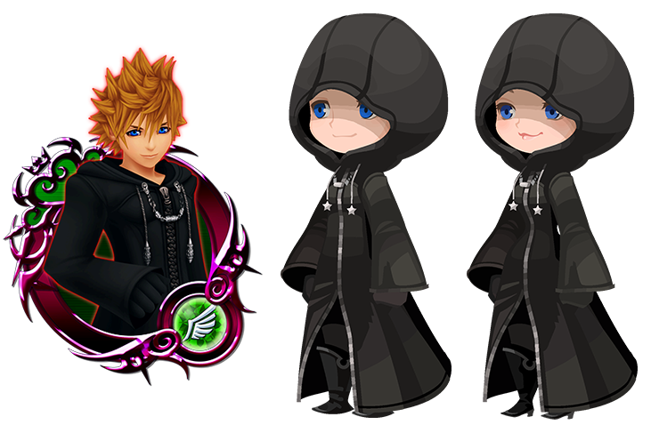 kingdom hearts roxas hoodie