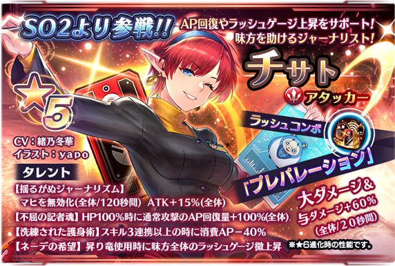 レオン、青春のソフィア、チサトの3名が参戦！ ピックアップ