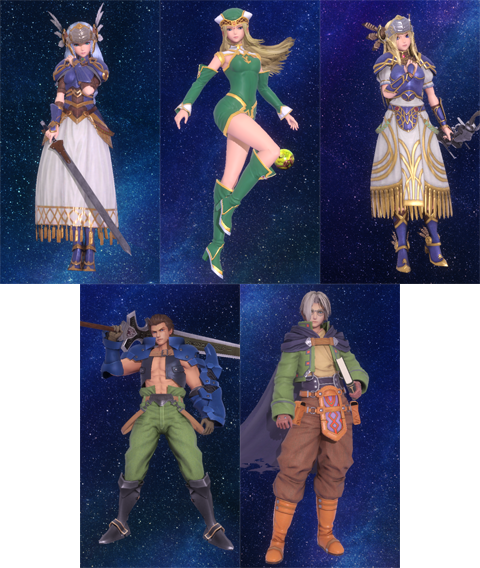 Vpキャラクター5人が再び登場 復刻ピックアップキャラガチャ開催 9 9 30 Star Ocean Anamnesis Square Enix Bridge