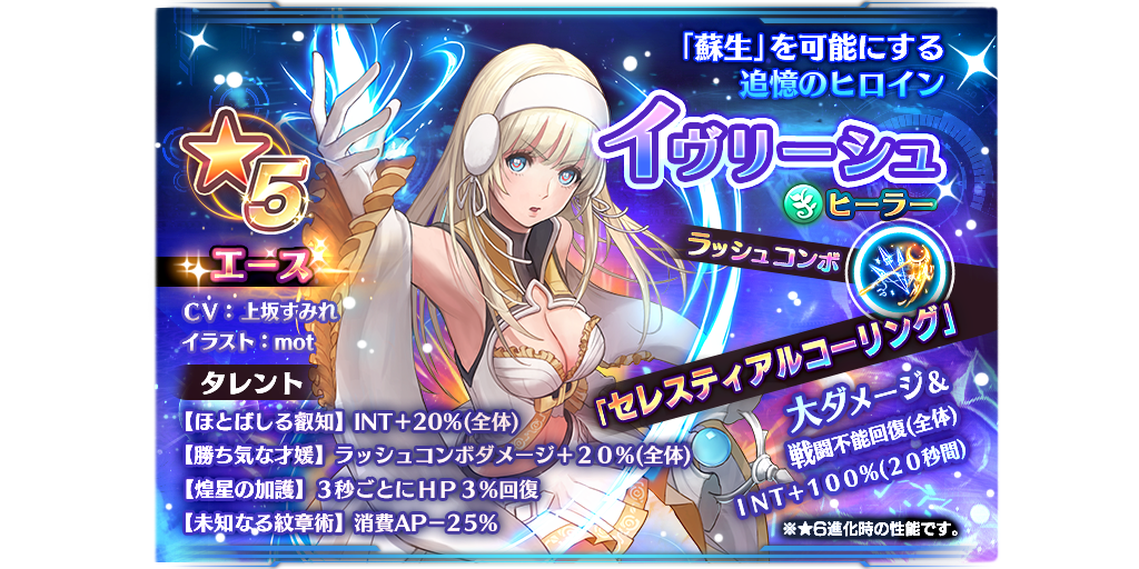 リーシュとミカエルが参戦 ピックアップガチャ開催 4 6 4 Star Ocean Anamnesis Square Enix Bridge