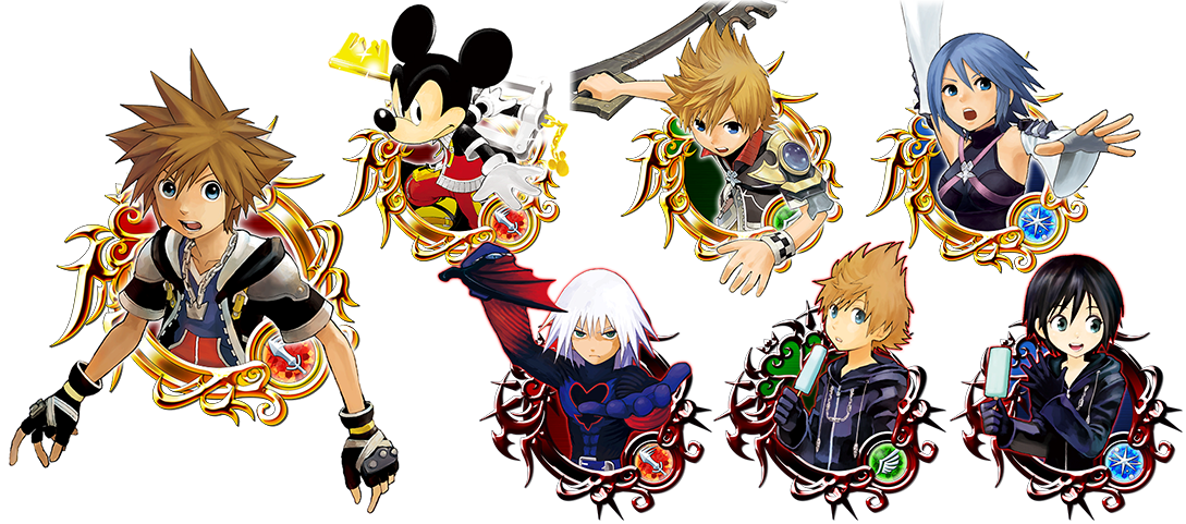 ポップなイラストメダルのスペシャルドロー登場 Kingdom Hearts Union X Square Enix Bridge